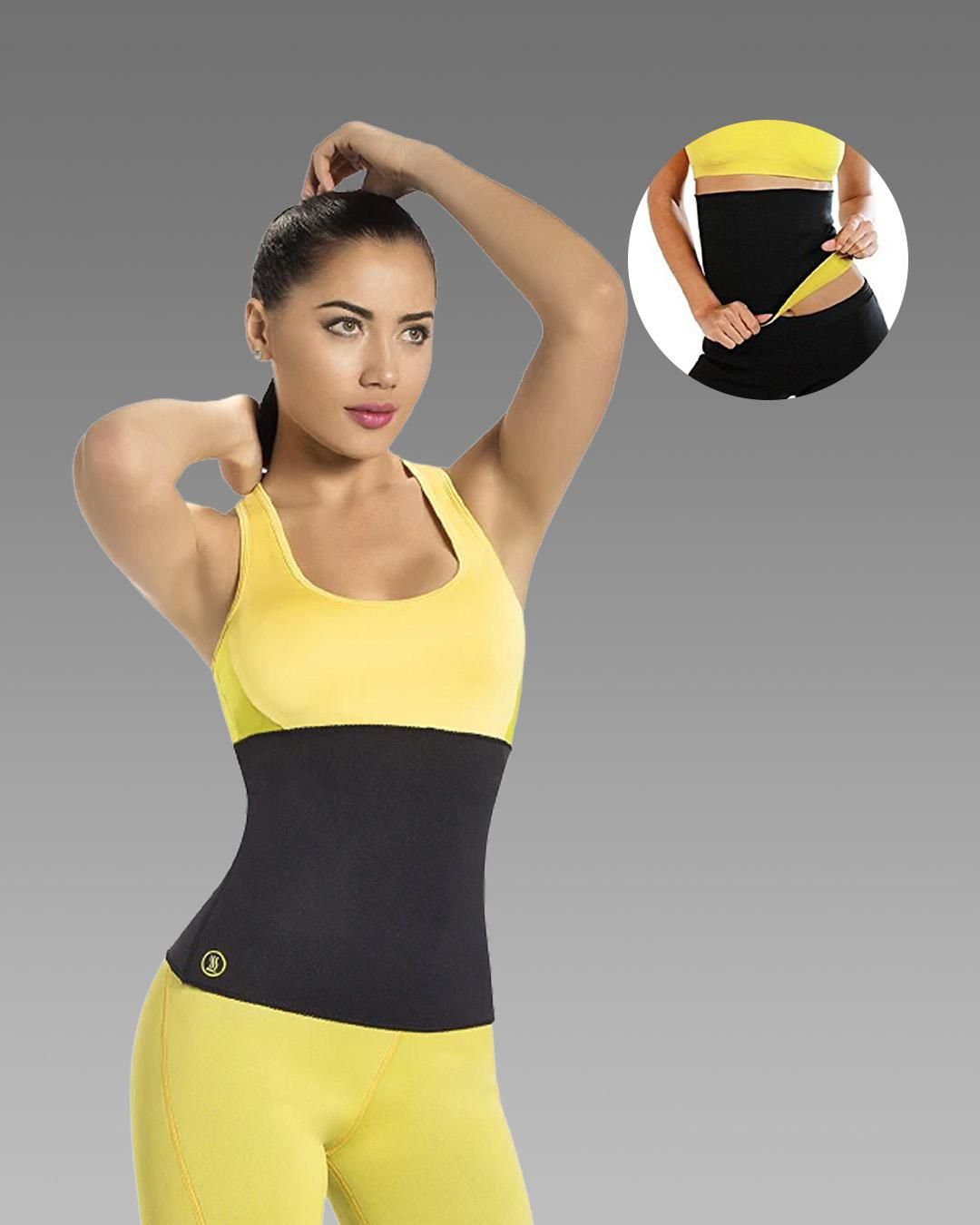 Sweat Slimming Belt π€ Belly Fat Burner πͺ Waist Trimmer β Unisex Body Shaper π¦